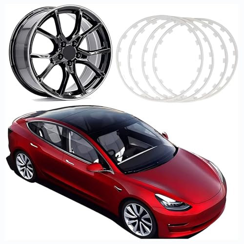 Reifenschoner für Op'l Astra H GTC 2004-2010, schützt die Radnabe vor Kratzern und deckt kleine Kratzer und Schäden an der Radnabe ab (4 Stück)