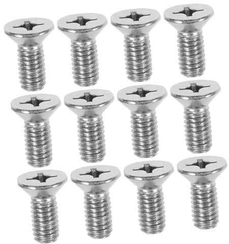 LALADEFIEE 24pcs Brake Disc Fixing Screw Metal Car Brake Screws Fixed Car Parts Disc Hardware