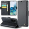 Phernykas Handyhülle für Samsung Galaxy S20 Plus Hülle Leder,Magnetische Klapphülle mit kartenfach und Standfunktion Smartphone Schutzhülle Lederhülle Samsung S20 Plus Flip Book Case (Schwarz)