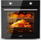 Hobsir Hob 60cm Single Electric Oven, 65L Large Capacity, Built-in Design, 4 Cooking Functions, Max Temperature 250°C, Easy-to-Use Knob Controls, Ideal for Home Kitchens