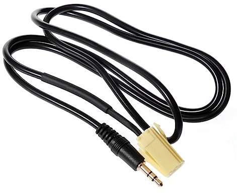 Holibanna Cavo Ingresso Aux 3.5 Mm Audio Musica Compatibile Mp3 Smartphone Connettore Standard Lunghezza Per Uso Facile