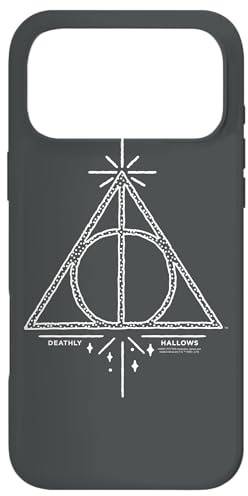 Hülle für iPhone 17 Pro Max Harry Potter Deathly Hallows Line Art