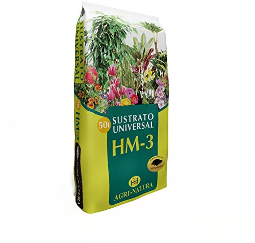 Sustrato/Turba Universal para el Cultivo Agri-Natura HM-3 (50L)