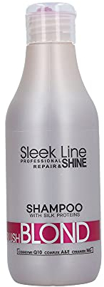 Stapiz Sleek Line Blond Blush Shampoo, 1er Pack (1 x 300 ml)