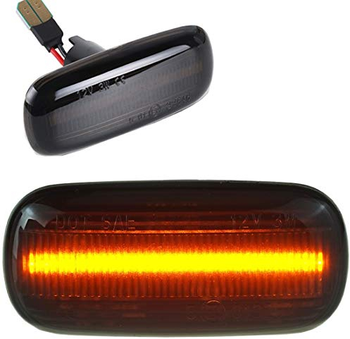 DoLED LED Seitenblinker Blinker schwarz black smoked