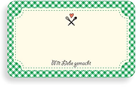 TYPOGRAPHUS 210 selbstklebende Etiketten zum Beschriften - 63x38 mm - Ablösbare Papieraufkleber für Gläser, Marmelade, Einmachgläser (SW5)