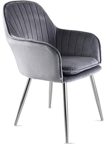Genesis Fauteuil, Tissu, Gris, Taille Unique