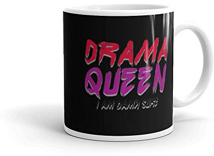 drama queen queen bitch friends coronation gift Mug 3