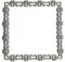 YUSHU Quadrat Hund Pfote Knochen Metall Stanzformen Schablone Scrapbooking DIY Album Stempel Papier Kartenform Prägung Dekoration Handwerk Stanzformen für Kartenherstellung Clearance