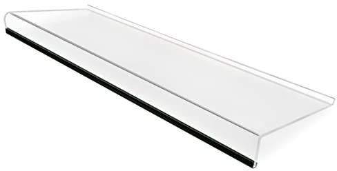 Desk Keyboard Stand, 5mm Thick Premium Acrylic Keyboard Riser Ticker is Better Than Others, Ergonomic Tilting Computer Keyboard Stand for Home Desk
