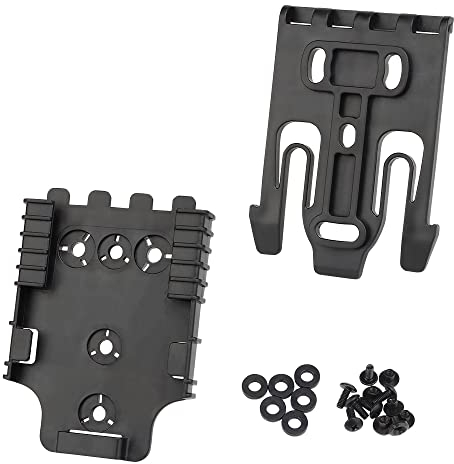 Tactical Quick Release Buckle Kit, QSL für die Jagd Pistole Quick Pull Gun Holster Adapter Base Zubehör