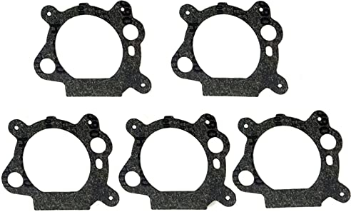 5 Stück Vergaser-Luftreiniger-Dichtung, Vergaserdichtung, Ersatz für Briggs & Stratton 272653 272653S 795629, Vergaser-Reparatur-Set