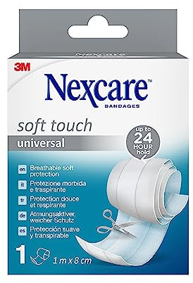 Pansements doux universels Nexcare, 1 m x 8 cm, 1/paquet