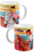 Bibi & Tina Tasse - Stripes - Kaffeetasse Becher Kaffeebecher aus Keramik 320 ml