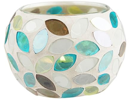 LIFKOME Luxury Glass Candlestick Holder Finish Candle Cup for Living Wedding Candle Holder Home Decor Dinner Parties Anniversary Christmas