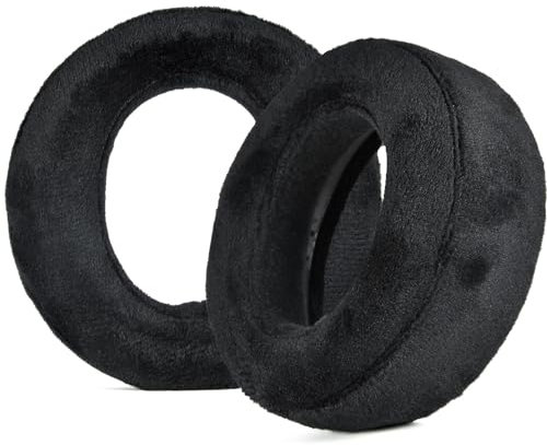 Yaowanguan PULSE Elite Cuscinetti Auricolari,Cuscinetti di Ricambio in Memory Foam per Playstation - Cuffie wireless con microfono PULSE Elite(Velluto Nero)