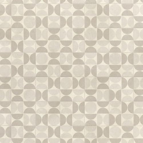 Retro Patterned Vinyl Flooring Roll Vintage Stone Mosaic Tile Effect Felt Backed Lino Flooring Colourful Hallway Kitchen Bathroom Vinyl Sheet 2m 3m Width 2m To 8m Length (Pebble Path, 3m x 2m)