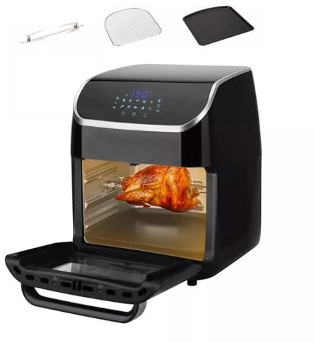 Avilia Forno Multifunzione Friggitrice ad Aria 12L - Cucina Senza Olio, Display Digitale, Tecnologia ad Aria Calda Circolante - Ideale per Friggere, Grigliare e Cottura al Forno
