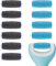 11 Pack Replacement Roller Heads Compatible with Scholl Foot File ，Perfect Refills Electronic Foot File, Include 6 Extra Coarse & 5 Regular Coarse Replacement Heads