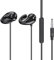 fesoklaf Offene Ohr-Clip-On-Kopfhörer, kabelgebunden, Lauf-Kopfhörer mit Mikrofon, 3,5 mm/Typ-C-Anschluss, Inline-Steuerung, Stereo-Headset für Büro, Radfahren, Joggen, Fitnessstudio, Workouts (3,5