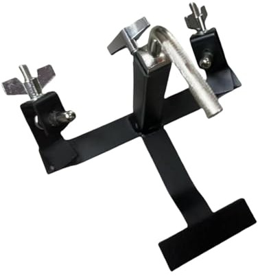 EHJRE Cowbell Fußpedal Montagehalterung, Halterung Zum Befestigen Des Percussion Pedals, Trommel Beckenständers, Cowbell Klemmhalterung für Den Übungsraum