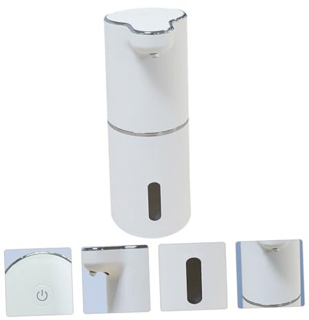 BUGUUYO Dispensador De Jabón Sin Contacto Espumoso para Casa Hospitales Restaurantes Velocidades y Carga USB