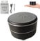 Buzzgo Speaker, Buzzgo Echo Speaker, Bone Conduction Resonance Subwoofer, Mini Magnetic Hi Fi Waterproof, Sound Machine, Comes with A Suction Cup Absorption, for Home, Outdoor, Travel (Black)