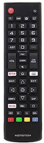 1pc AKB75675304 Remote Control With Video Apps For LG 2019 2020 Smart TV UM LM LK MT UK UJ SM SERIES Fernbedienung