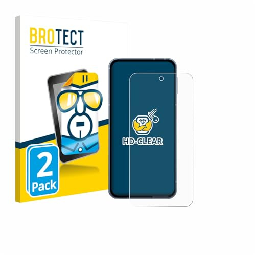 BROTECT Schutzfolie für Sharp Aquos Sense 10 | 2 Stück Transparenter Displayschutz Made in Germany Klare Displayschutz-Folie Clear Einfache Montage Case-Friendly