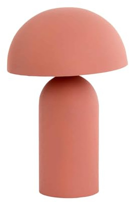 Light & Living Tischlampe Tolima - Rosa - Ø31x48cm | Rund - Böhmisch - Metall - Tischleuchte Wohnzimmer & Schlafzimmer - Tischlampen modern