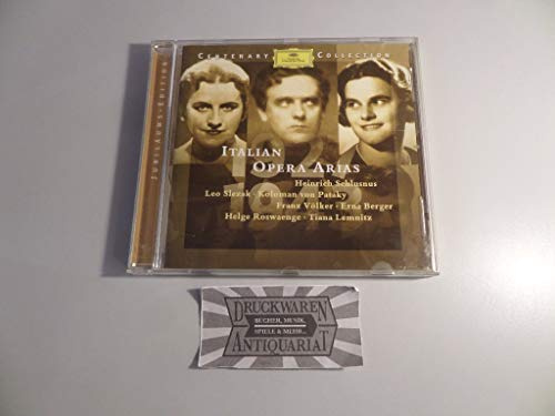 Centenary Collection 1927-1943: Italian Opera Arias