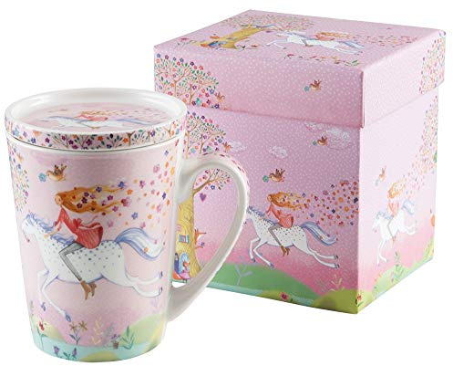 Tasse/Teebecher mit Deckel 'Fantasy Ride'