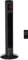 HOMCOM 38'' Freestanding Tower Fan, 3 Speed 3 Mode, 12h Timer, 70 Degree Oscillation, LED Panel, 5M Remote Controller, Dark Grey