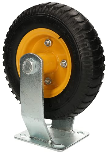KOTARBAU® Luftrad Transportrolle 20x25cm auf Stahlfelge Bockrolle für Lagerwagen
