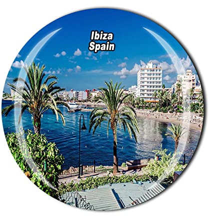 Ibiza Spanien Kühlschrankmagnet Kristall Touristen Souvenir Geschenkkollektion Kühlschrank Magnetischer Aufkleber