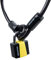 Oxford LK222 - Cable de seguridad para motocicleta con candado (10 mm x 1,8 m), color gris
