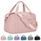 Narwey für Kleine Reisetasche Handgepäck Damen, Easyjet Handgepäck 45x36x20, Klein Reisetaschen Tasche Handgepäck Flugzeug, Sporttasche Weekender Damen Herren (Rosa)