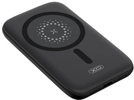 深圳市克劳福德科技有限公司 XO PR153 Powerbank 5000mAh Magnetisches Aufladen 15W - 2X USB, 1x USB-C - Schnellladung