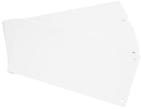 Papiertiger Trennstreifen (weiß, 100er)