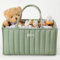 PASUIDU Blissful Diary Baby-Windel-Caddy Organizer, stilvoller Aufbewahrungskorb