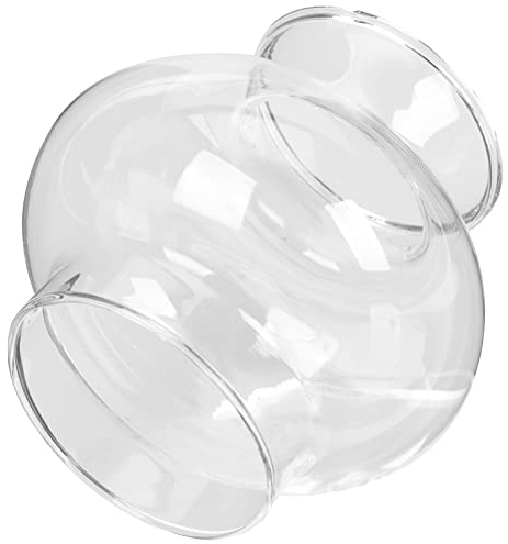 MAGICLULU 3stücke Glass Oil Lamp Shade Winddichter Lampenschirm Für Petroleumlampe Dekorativer Öl Lampen Schutz Geeignet Für Innenräume Und Religiöse Altäre