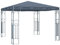 ARKEM Pavillon 300 x 300 cm Anthrazit Grillpavillon Balkon üBerdachung Pop Up Zelt AußEnzelte