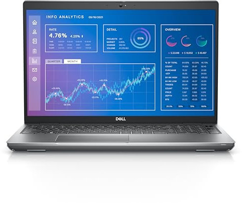 Dell Precision 15 3571 15.6” FHD - i7-12700H (14 Cores, 4.7GHz), NVIDIA Quadro T600, 2TB PCIe Gen 4.0x4 NVMe, 32GB DDR5, SD Card Reader, WIFI 6 & BT 5.2, UK Backlit Keys, Windows 11 Pro (Renewed)