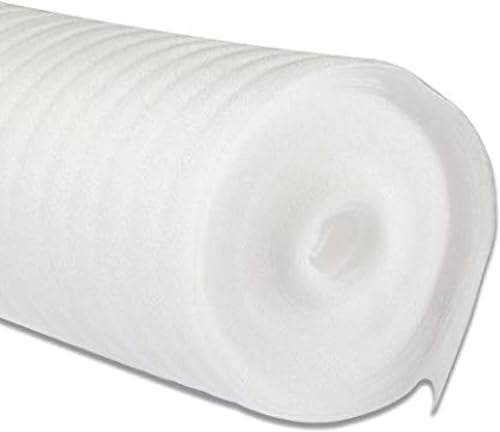3mm White Foam Underlay for Any Laminate/Real Wood Floor - 1m x 15m (15m2 Roll Size) - Acoustic Flooring Underlay