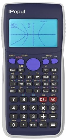 Scientific Calculators with Graphing Calculator, Ipepul Desktop Math Calculator for College Students,10 Modes/ 4 Graphing Functions, School Supplies for Middle High School Teachers Office