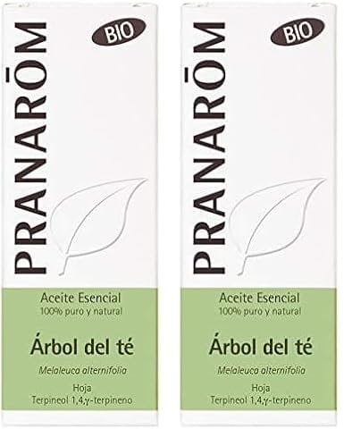 PRANAROM - Árbol del Té Bio - Aceite Esencial Quimiotipado - Defensas Naturales - 100% Puro y Natural - HECT - 10ml (Paquete de 2)