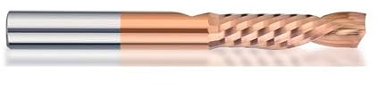 WZFC Verbundfräser, Up Down Cut-Fräser, Hartmetall-Schaftfräser, Einschneidiger Fräser,8x22x70mm