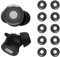 [5 Pairs] Eartips for Google Pixel Buds Pro 2 (2024), Silicone Sport Ear Tips, Anti-Slip Replacement EarTips Kit for Pixel Buds Pro 2, Fit in The Charging Case (Black*5)