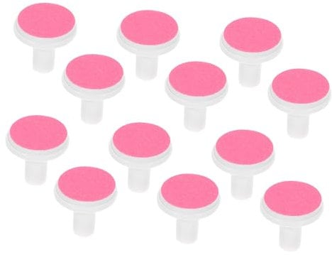 BESPORTBLE 12pcs Nail File Replacement Pads for Electric Nail Trimmers - Compatible with Tommee Tippee - for Infants 0 12 Months Gentle Grinding Heads for Safe Nail Care