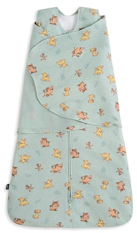 Halo 100% Cotton Sleepsack Swaddle, 3-Way Adjustable Wearable Blanket, TOG 1.5